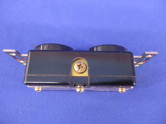 引掛形 複式埋込コンセント(4個入) 2110D-BL