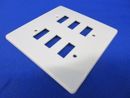 ハイ角連用6コ用プレート(スイッチカバーネジ付)(5枚入)National 型番不明