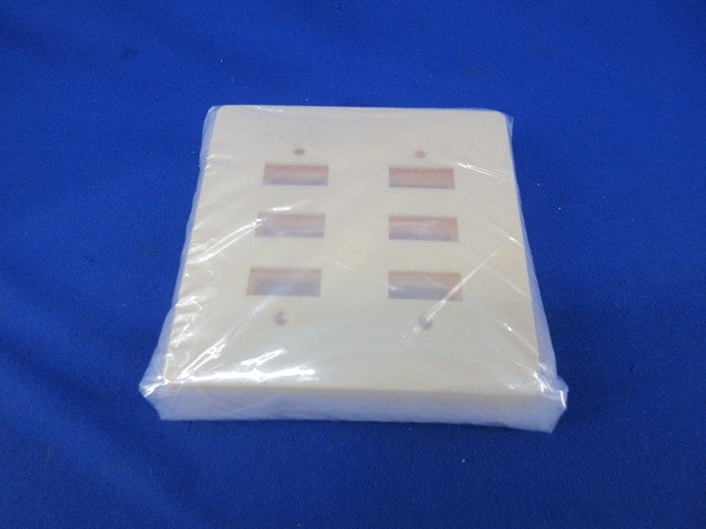 ハイ角連用6コ用プレート(スイッチカバーネジ付)(5枚入)National 型番不明