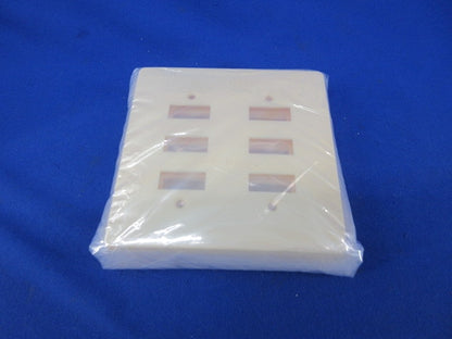 ハイ角連用6コ用プレート(スイッチカバーネジ付)(5枚入)National 型番不明