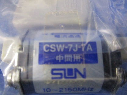 テレビ端子(中間用)(コンセントプラグ付)(4個入)(新品未開封) CSW-7J-7A