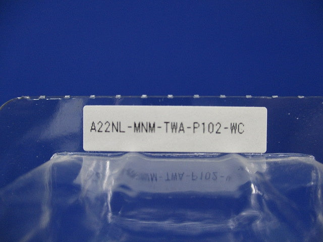 押ボタンスイッチ 白 A22NL-MNM-TWA-P102-WC