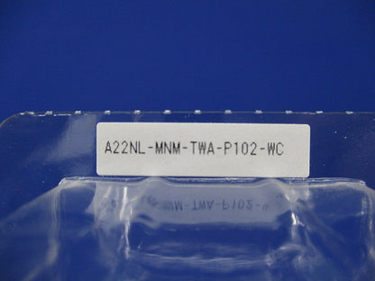 押ボタンスイッチ 白 A22NL-MNM-TWA-P102-WC