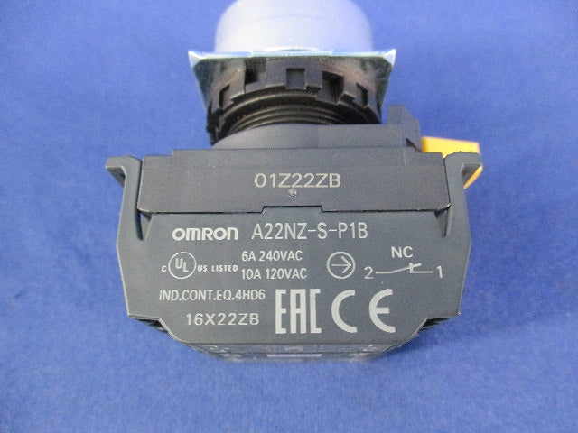 押ボタンスイッチ 白 A22NL-MNM-TWA-P102-WC