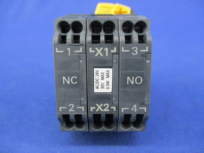 押ボタンスイッチ 白 A22NL-MNM-TWA-P102-WC