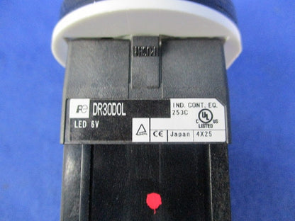 コマンドスイッチ DR30 表示灯 青 DR30D0L-H3S