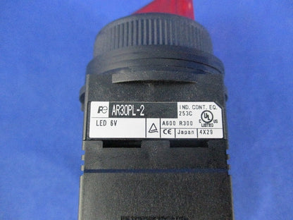 Φ30コマンドスイッチ AR30・DR30 照光セレクタスイッチ 2ノッチ AR30PL-210H3R