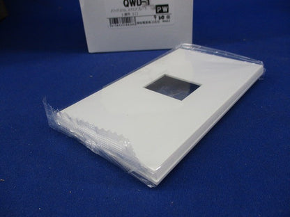 コンセントプレート(9個入)ピュアホワイト QWD-1