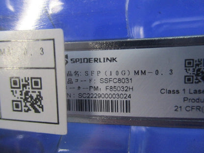 モジュール(新品未開封) SFP(10G)MM-0.3