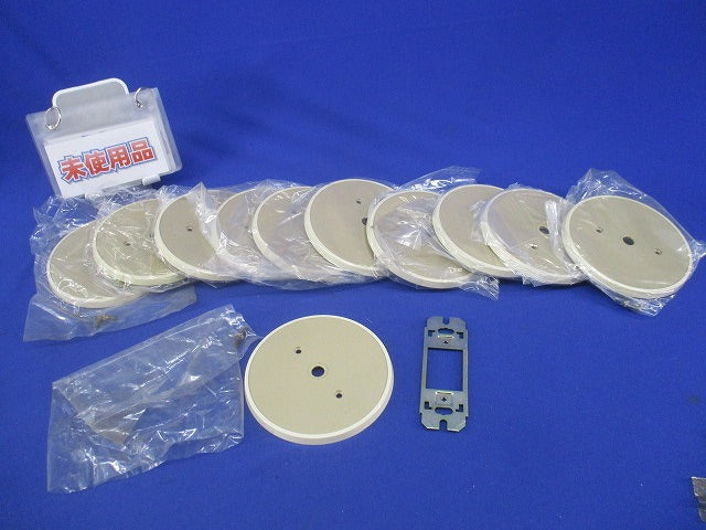 丸電話線プラスプレート(11枚入)(汚れ有)National WN7380