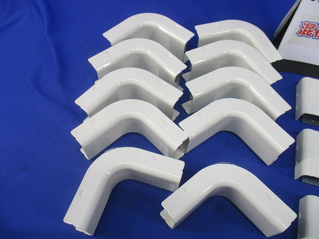 メタルモール用接続部材セット(混在25個入)(ミルキーホワイト)(キズ・汚れ有)National DZB221E他