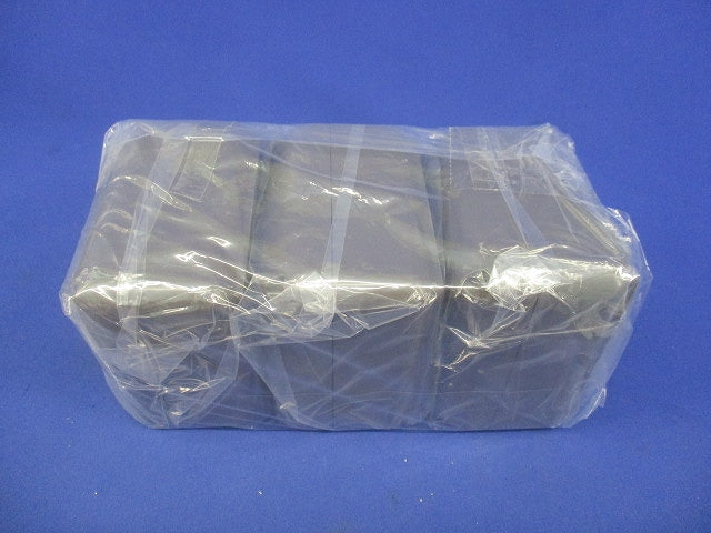 スッキリダクト用フラットエルボミニ80型(3個入)(ブラウン)(新品未開封) DAS3180A