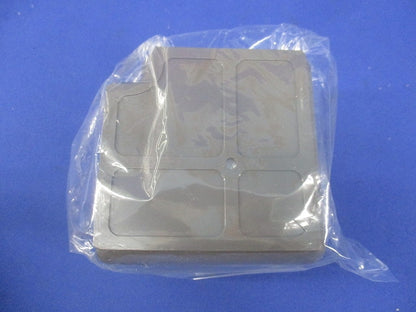 スッキリダクト用フラットエルボミニ80型(3個入)(ブラウン)(新品未開封) DAS3180A