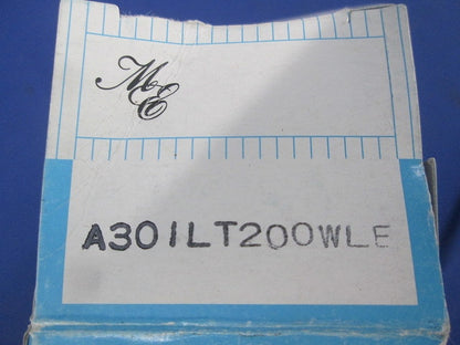 トランス付丸形パイロットライト 白 A30ILT200WLE
