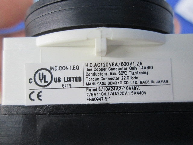 トランス付丸形パイロットライト 白 A30ILT200WLE