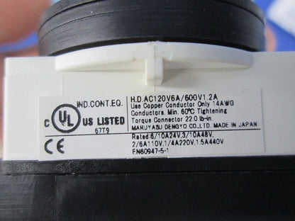 トランス付丸形パイロットライト 白 A30ILT200WLE