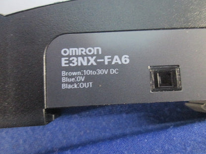 スマートファイバアンプ 1出力 NPN 省配線コネクタタイプ E3NX-FA6