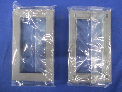 スイッチプレート(7個入)(グレー) QWP-1-MGY