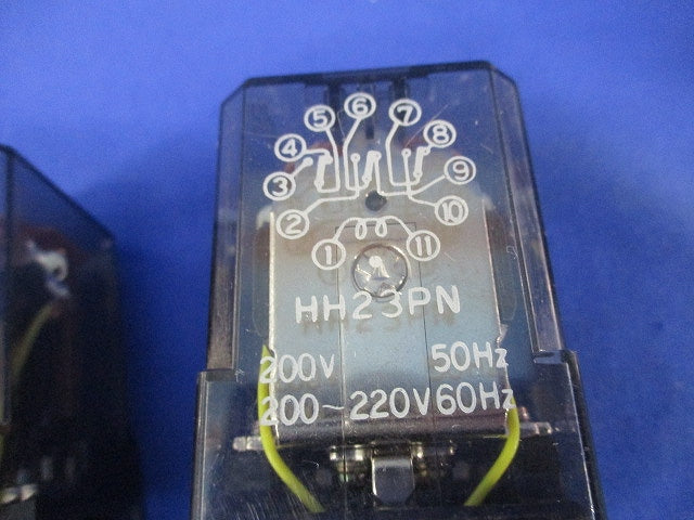リレー 200V(2個入) HH23PN