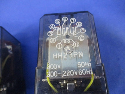 リレー 200V(2個入) HH23PN
