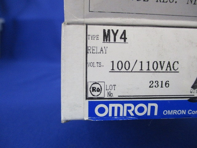 リレー100/110VAC(4個入) MY4