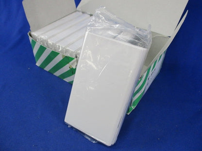 腰高カバープレート1連用(8枚入)(ホワイト) WT8061