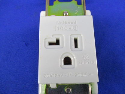 埋込アース付コンセント(4個入)National WN1121