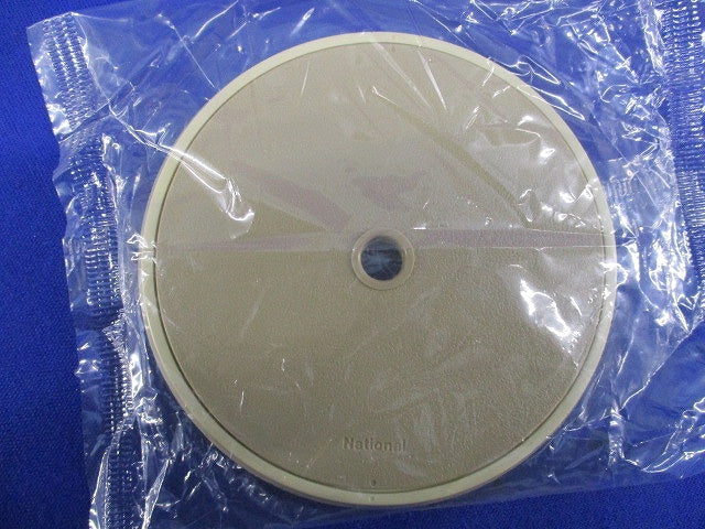 BL丸型電話線プレート(5枚入)(ダークベージュ)汚れ有 WN7180