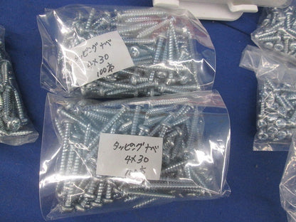 ナベタッピングセット(混在100本入×10計1000本入) 4×17他