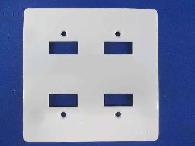 ハイ角連用器具用コンセントプレート(3枚入)(クリーム)National 型番不明