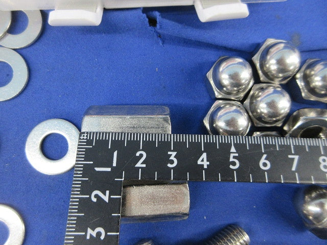 M10 六角ボルト 六角ナット ワッシャー等セット(ステンレス)(混在120個以上入) M10他