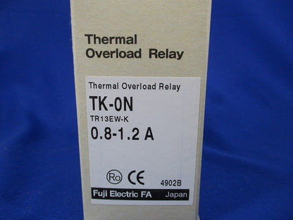 サーマルリレー 0.8-1.2A TK-0N