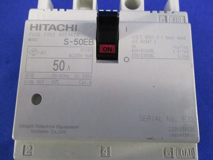 配線用遮断機3P3E50A S-50EB