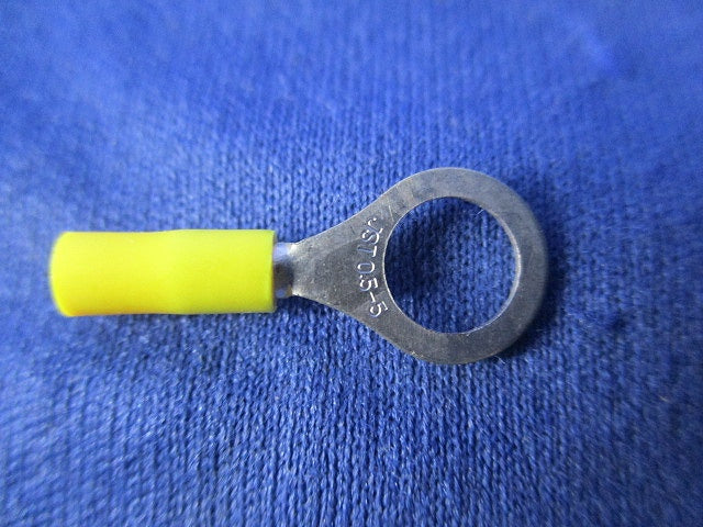 ビニル絶縁付丸形圧着端子(500個入) VO.5-5キ(LF)K