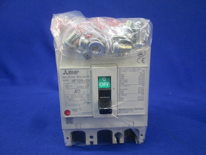 ノーヒューズブレーカ 3P40A(傷・汚れ有) NF125-SV