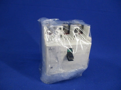 ノーヒューズブレーカ 3P3E75A(ジャンク品)ビス無し NF100-KC