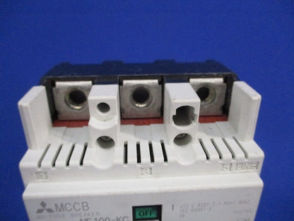 ノーヒューズブレーカ 3P3E75A(ジャンク品)ビス無し NF100-KC
