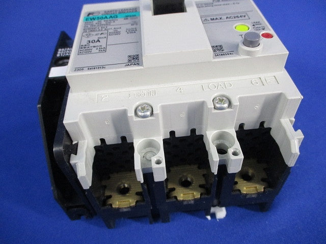 一般配線用漏電遮断器3P30A(アラームスイッチ付・ビス無) EW50AAG