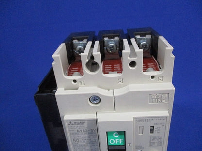 漏洩遮断器3P3E50A(アラームスイッチ付) NV63-SV