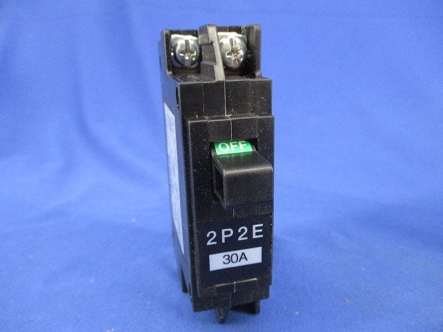 分電盤用ヒューズフリー遮断器2P2E30A BX50W