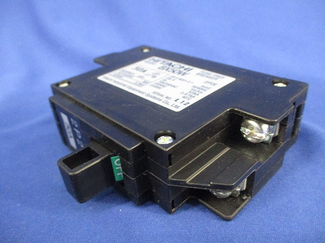 分電盤用ヒューズフリー遮断器2P2E30A BX50W