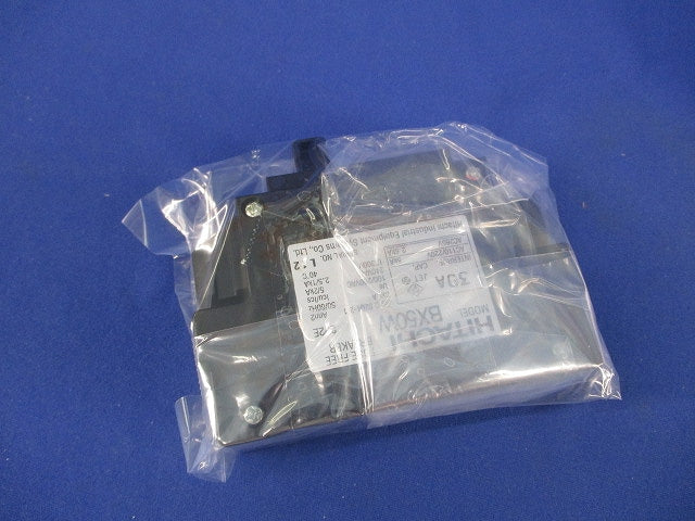 分電盤用ヒューズフリー遮断器2P2E30A BX50W