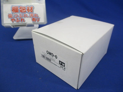 スリムスクエア コンセントプレート 1連用 ブランク ピュアホワイト 10個入 QWD-0-PW-10