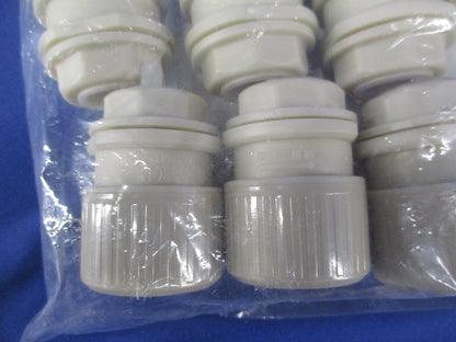 コネクタ(Rタイプ) プラフレキPFD/PFS用 アイボリー 10個入 PFS-16KR-I-10