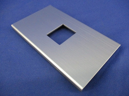 フルメタルプレート1コ用(3枚入)(シルバーグレー)National WNV1401