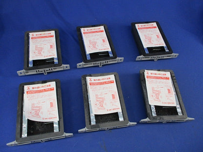 遮音スイッチボックス3コ用(6個入) SB-3WCS