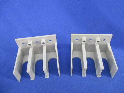 ブレーカー用表面形端子カバー(7セット入)(ライトグレー) TMC-1