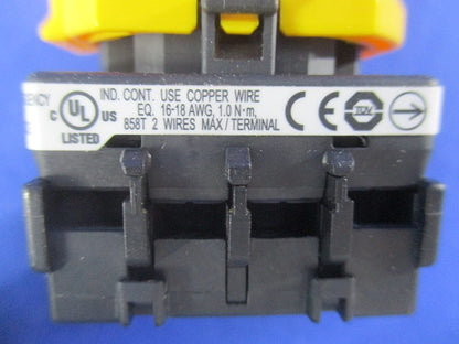 非常停止用押ボタンスイッチ XW1E-BV501MFR