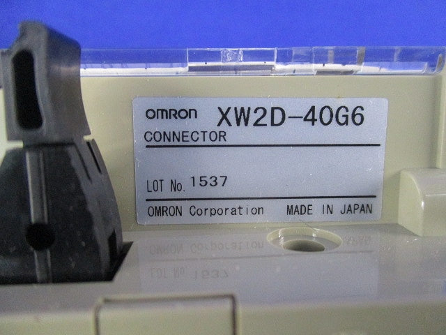 コネクタ端子台変換ユニット(汚れ有) XW2D-40G6