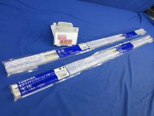 ライティングレール(1m 白)2個入(新品未開封) DR0211N(W)